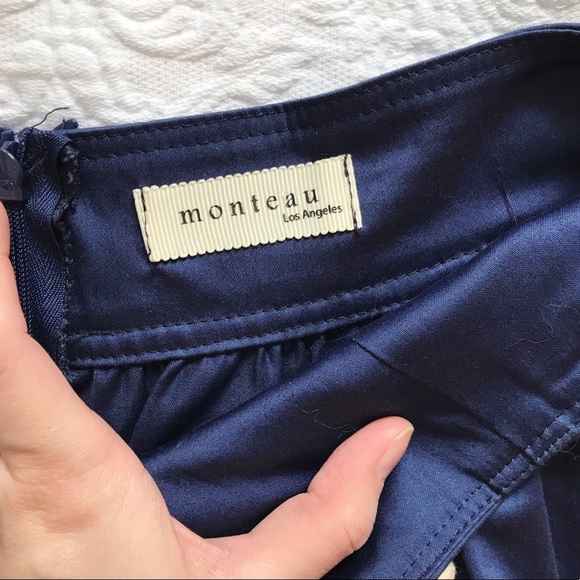 Navy Corset Nautical Style Circle Skirt - Picture 4 of 5